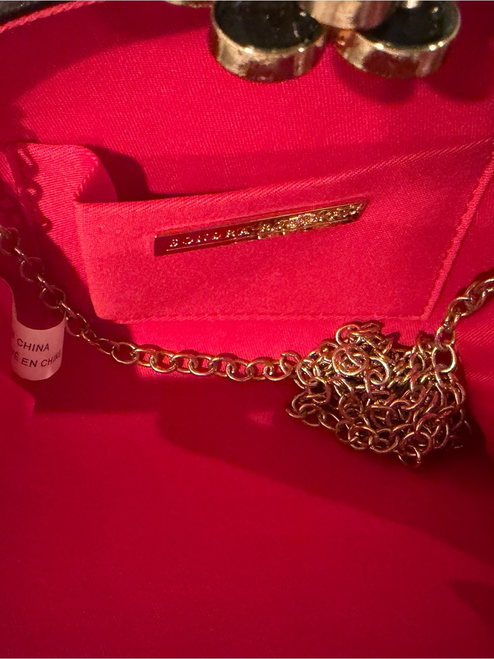 NWT Sondra Roberts Elegant Floral-Embellished Women’s Clutch - Deep Plum - Picture 9 of 9